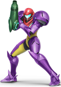 Screenshot de Samus en Super Smash Bros. Ultimate