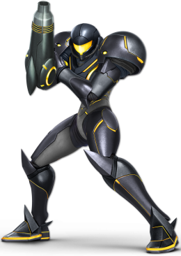 Screenshot de Samus en Super Smash Bros. Ultimate