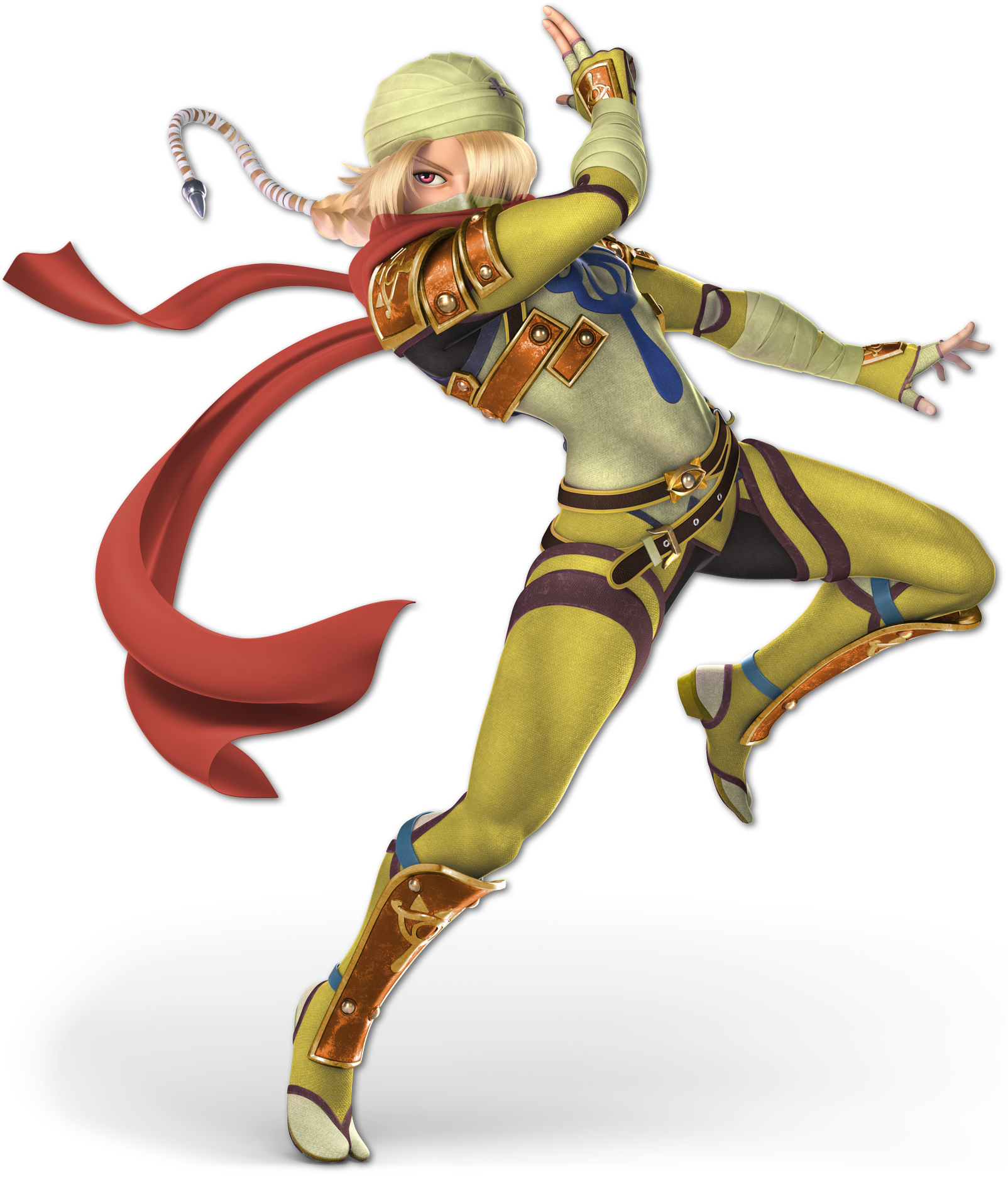 Screenshot de Sheik en Super Smash Bros. Ultimate