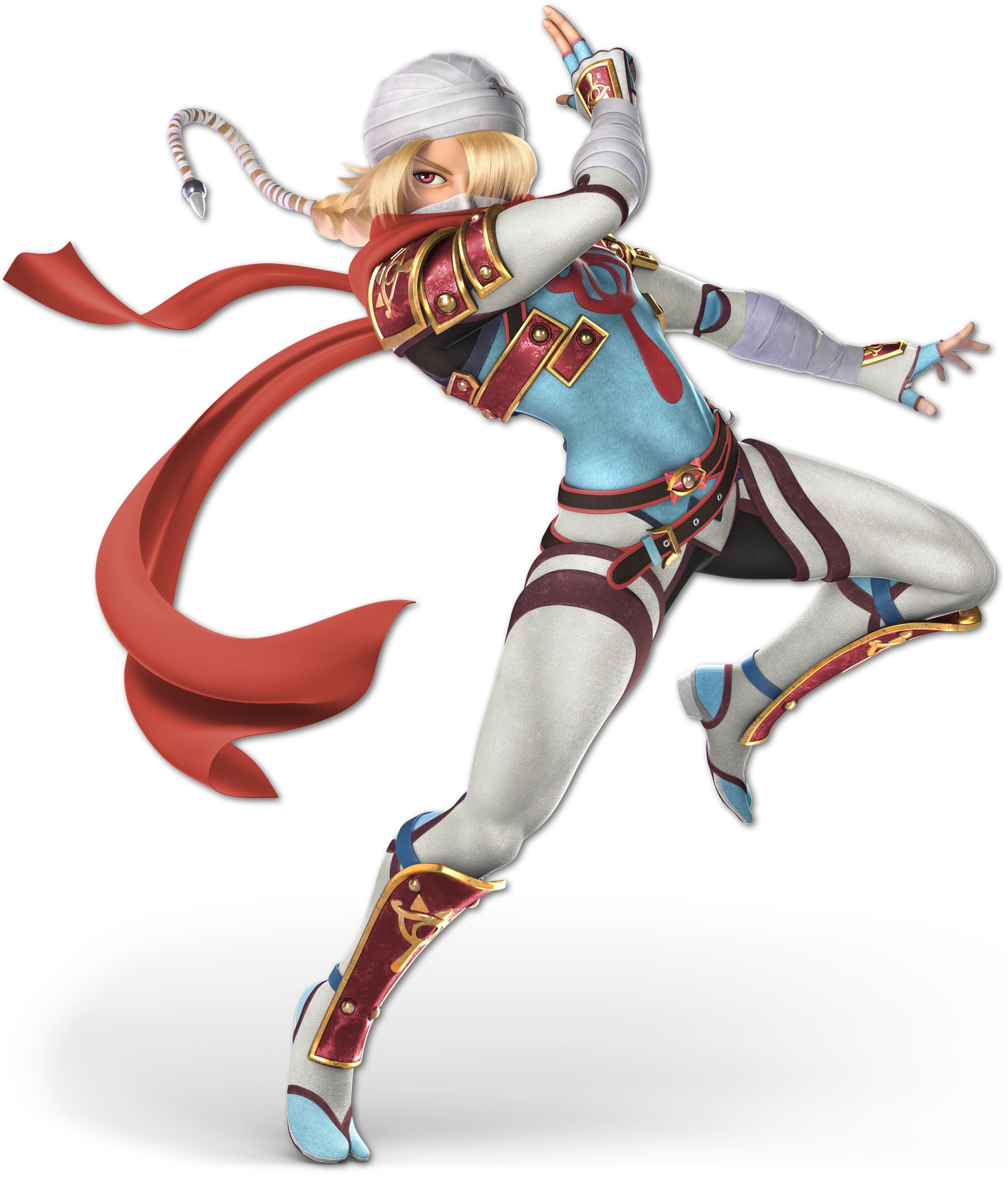 Screenshot de Sheik en Super Smash Bros. Ultimate