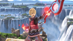 Screenshot de Shulk en Super Smash Bros. Ultimate