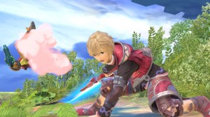Screenshot de Shulk en Super Smash Bros. Ultimate