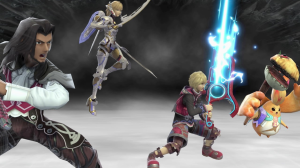 Screenshot de Shulk en Super Smash Bros. Ultimate
