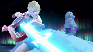 Screenshot de Shulk en Super Smash Bros. Ultimate