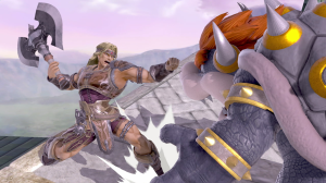 Screenshot de Simon en Super Smash Bros. Ultimate