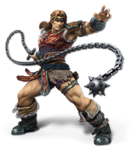 Screenshot de Simon en Super Smash Bros. Ultimate