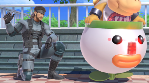 Screenshot de Snake en Super Smash Bros. Ultimate