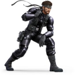 Screenshot de Snake en Super Smash Bros. Ultimate