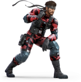 Screenshot de Snake en Super Smash Bros. Ultimate