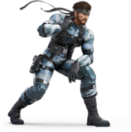 Screenshot de Snake en Super Smash Bros. Ultimate
