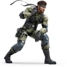 Screenshot de Snake en Super Smash Bros. Ultimate
