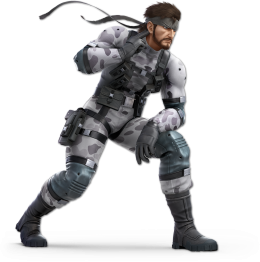 Screenshot de Snake en Super Smash Bros. Ultimate
