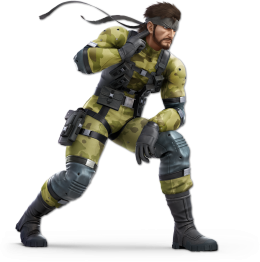Screenshot de Snake en Super Smash Bros. Ultimate