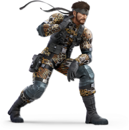 Screenshot de Snake en Super Smash Bros. Ultimate