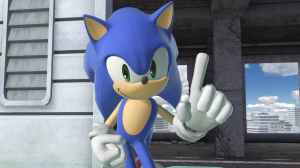 Screenshot de Sonic en Super Smash Bros. Ultimate