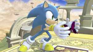 Screenshot de Sonic en Super Smash Bros. Ultimate