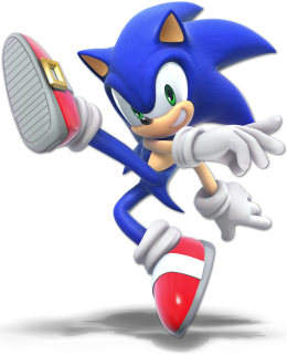 Screenshot de Sonic en Super Smash Bros. Ultimate