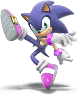 Screenshot de Sonic en Super Smash Bros. Ultimate