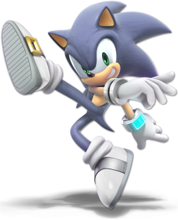 Screenshot de Sonic en Super Smash Bros. Ultimate
