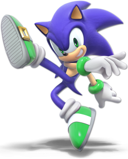Screenshot de Sonic en Super Smash Bros. Ultimate