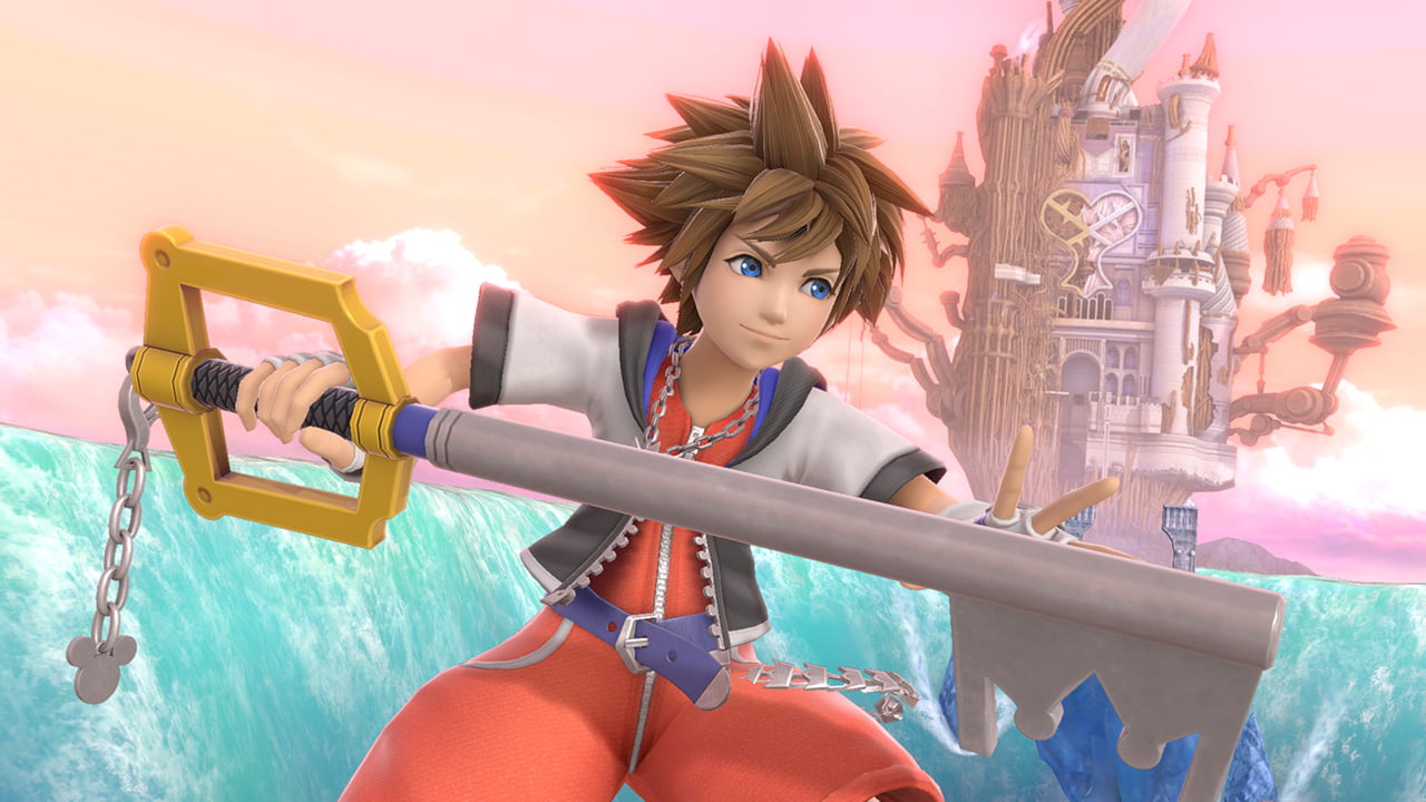 Screenshot de Sora en Super Smash Bros. Ultimate