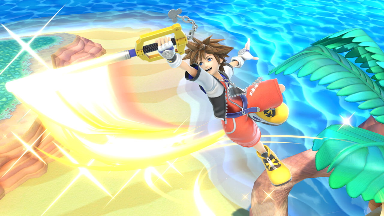 Screenshot de Sora en Super Smash Bros. Ultimate