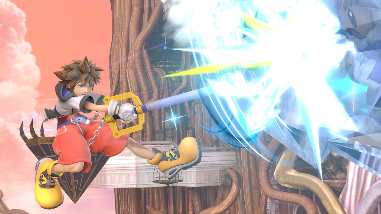 Screenshot de Sora en Super Smash Bros. Ultimate
