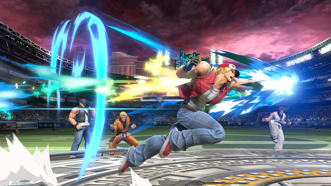 Screenshot de Terry en Super Smash Bros. Ultimate