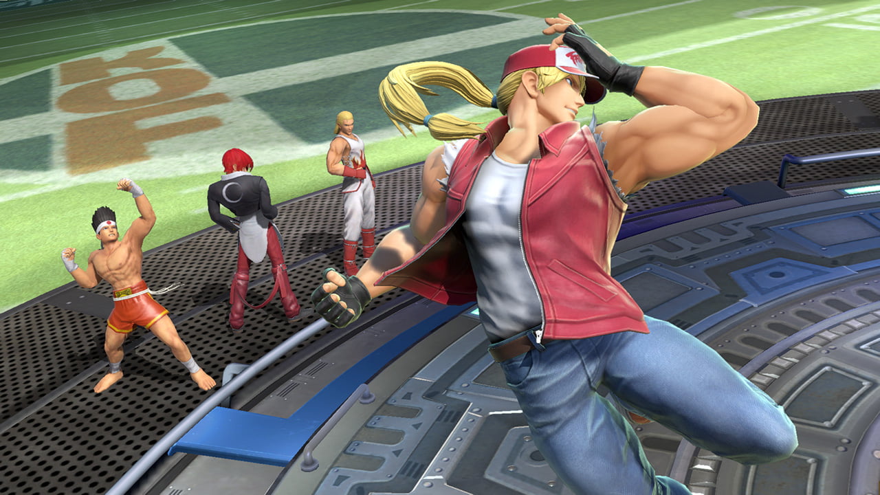 Screenshot de Terry en Super Smash Bros. Ultimate
