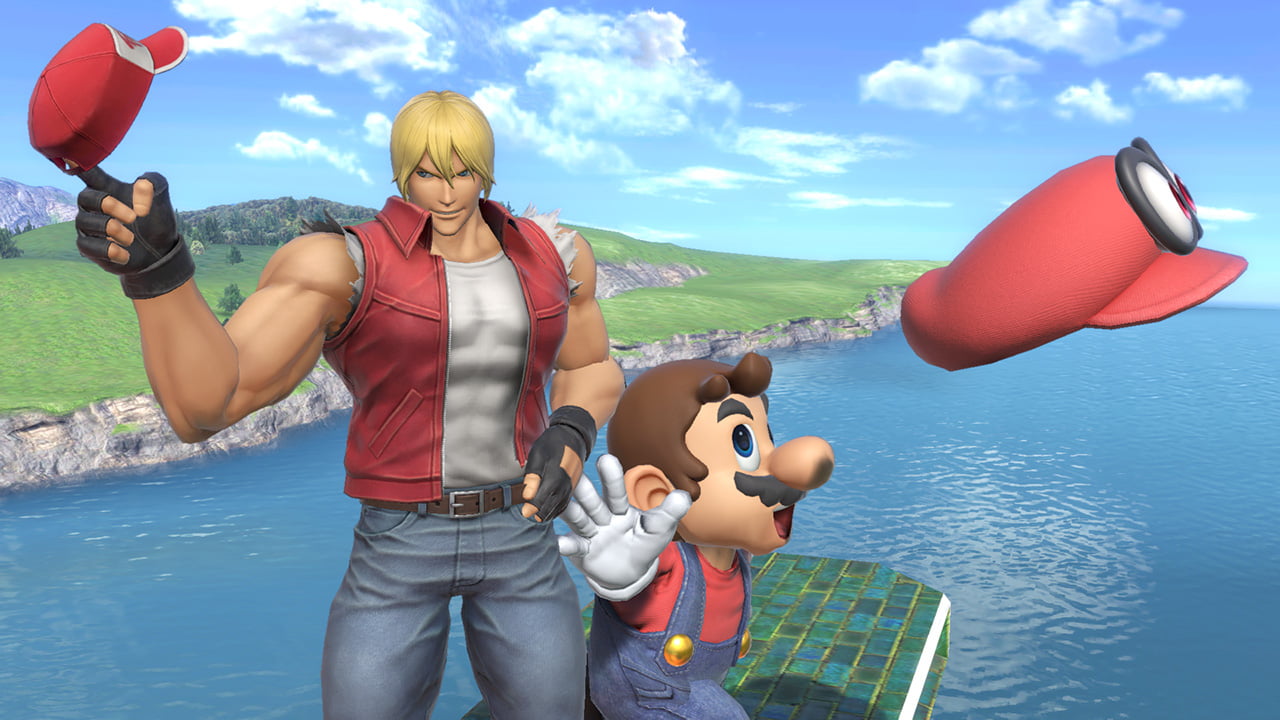 Screenshot de Terry en Super Smash Bros. Ultimate