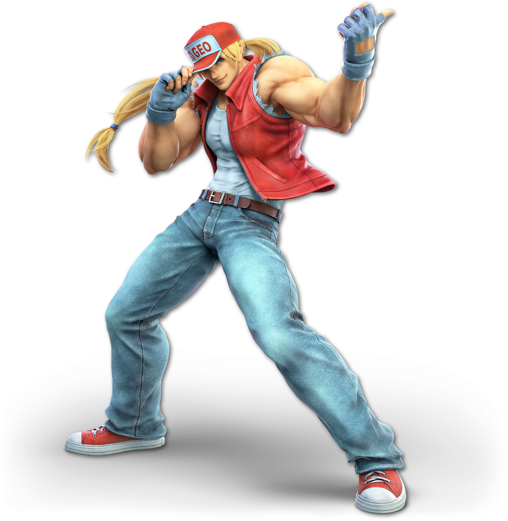 Screenshot de Terry en Super Smash Bros. Ultimate