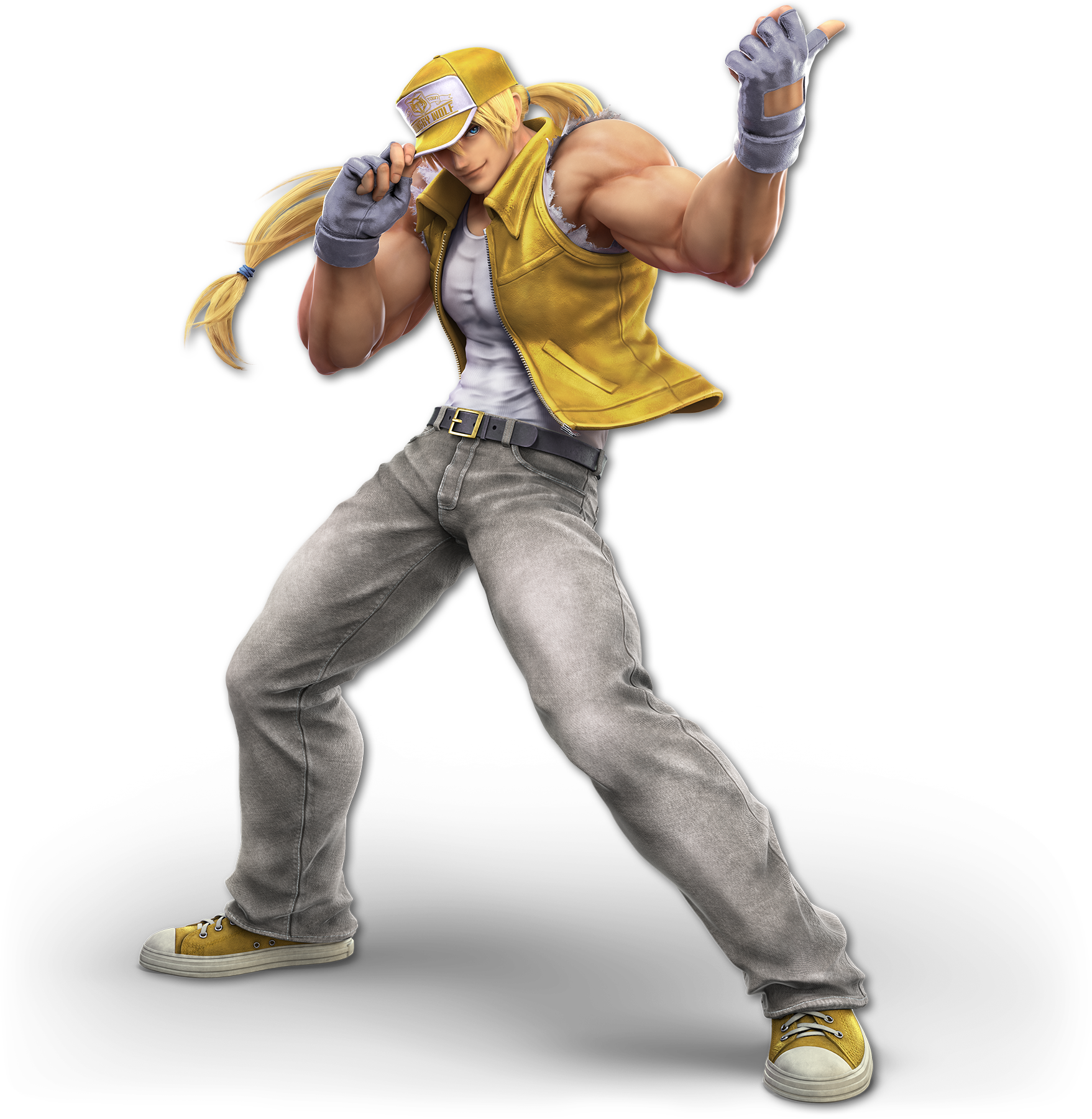 Screenshot de Terry en Super Smash Bros. Ultimate
