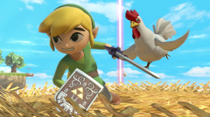 Screenshot de Toon Link en Super Smash Bros. Ultimate