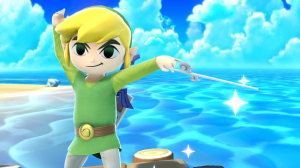 Screenshot de Toon Link en Super Smash Bros. Ultimate