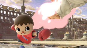 Screenshot de Aldeano en Super Smash Bros. Ultimate