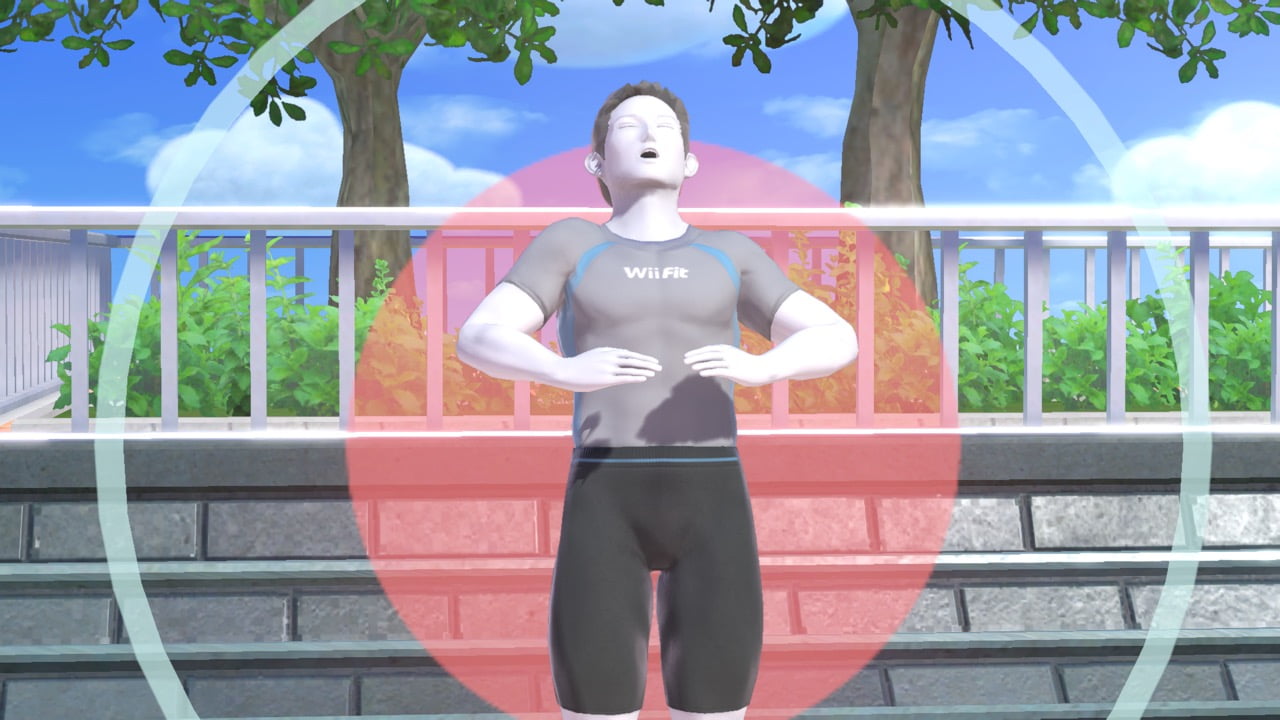 Screenshot de Entrenadora de Wii Fit en Super Smash Bros. Ultimate
