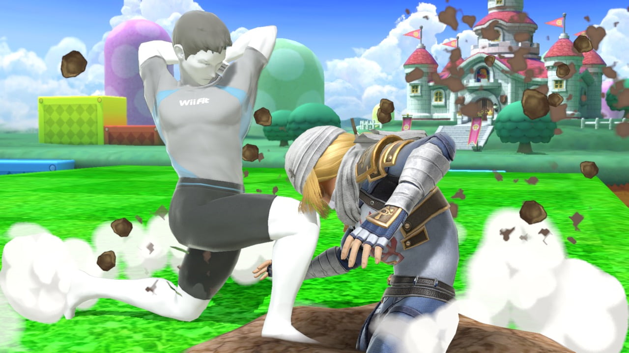 Screenshot de Entrenadora de Wii Fit en Super Smash Bros. Ultimate