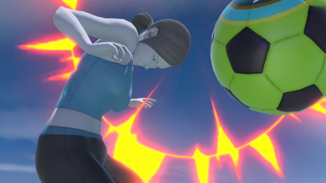 Screenshot de Entrenadora de Wii Fit en Super Smash Bros. Ultimate