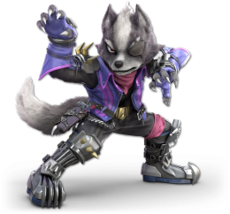 Screenshot de Wolf en Super Smash Bros. Ultimate