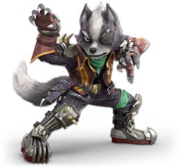 Screenshot de Wolf en Super Smash Bros. Ultimate