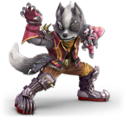 Screenshot de Wolf en Super Smash Bros. Ultimate