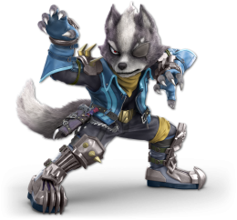 Screenshot de Wolf en Super Smash Bros. Ultimate