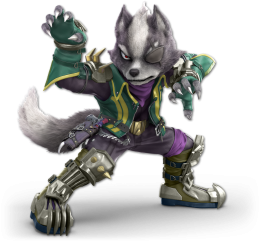 Screenshot de Wolf en Super Smash Bros. Ultimate