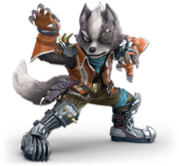 Screenshot de Wolf en Super Smash Bros. Ultimate
