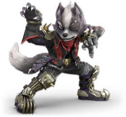 Screenshot de Wolf en Super Smash Bros. Ultimate