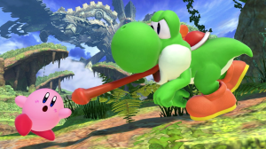 Screenshot de Yoshi en Super Smash Bros. Ultimate