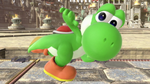 Screenshot de Yoshi en Super Smash Bros. Ultimate