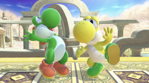 Screenshot de Yoshi en Super Smash Bros. Ultimate
