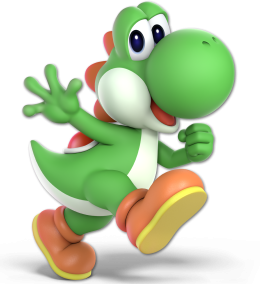 Screenshot de Yoshi en Super Smash Bros. Ultimate
