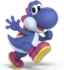 Screenshot de Yoshi en Super Smash Bros. Ultimate